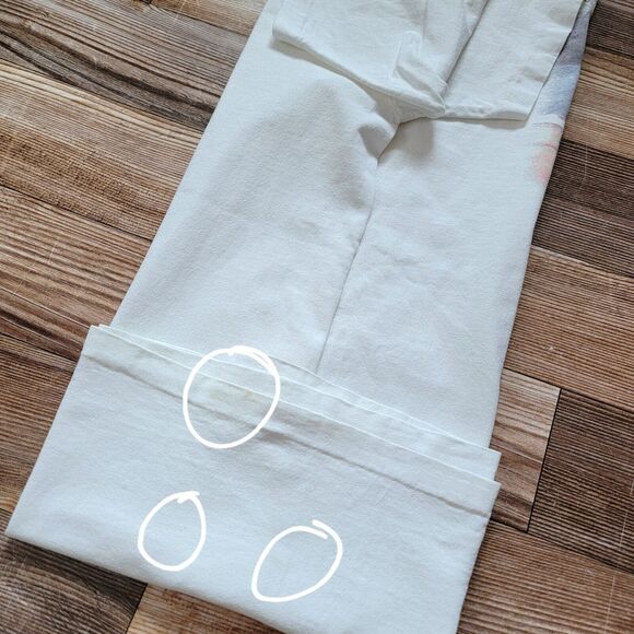 Vtg GH Bass&Co Graphic T-Shirt White Sz L Made In USA Short Sleeve Single Stitch - Picture 9 of 10